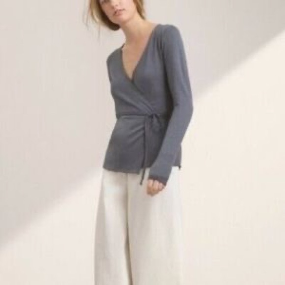 WILFRED Katsia Knit Wrap Top - Picture 2 of 13